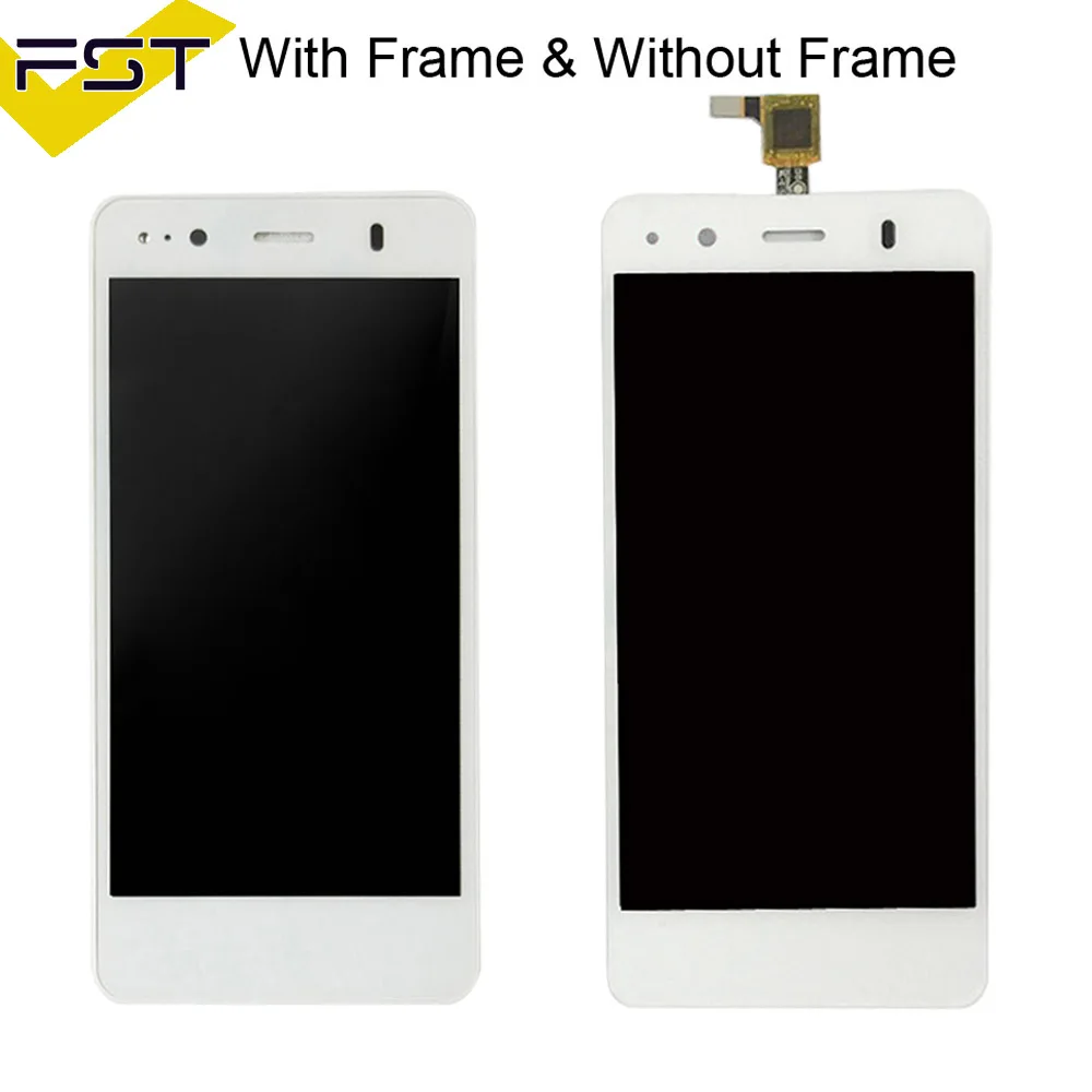 For BQ Aquaris A4.5 LCD Display+Touch Screen Glass Panel Digitizer Assembly With Frame For BQ Aquaris M4.5 LCD Pantalla Tactil