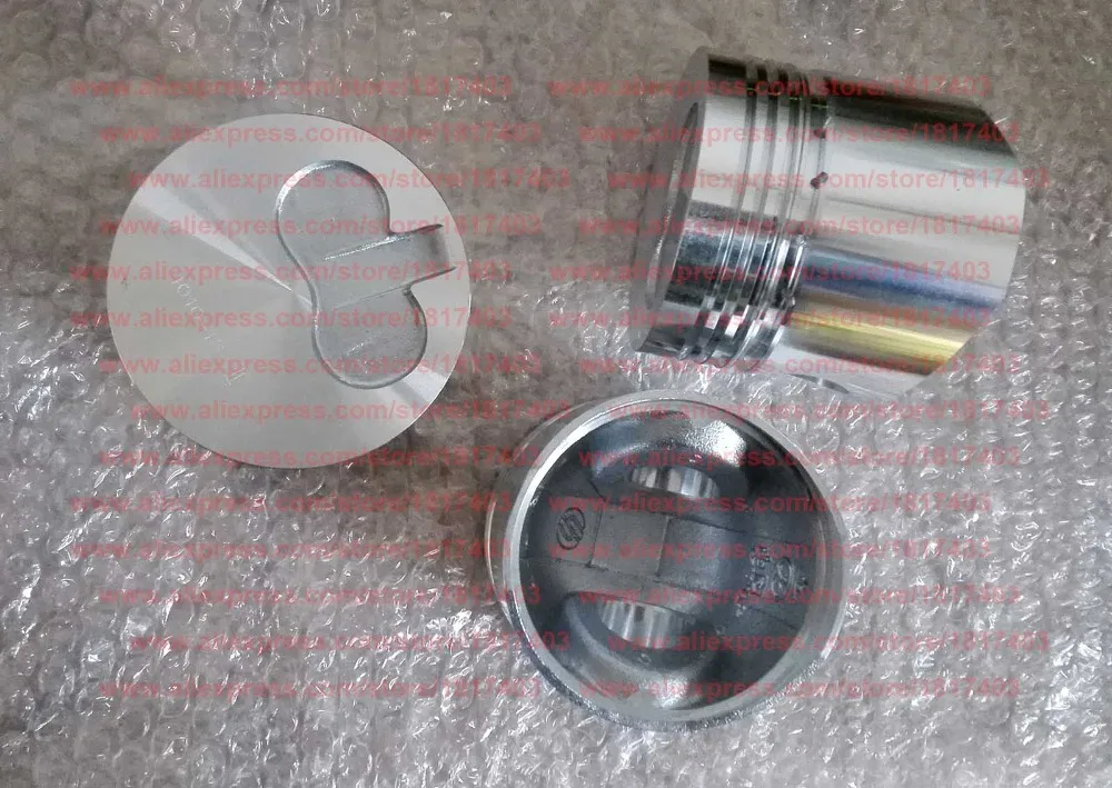 Y385T-04005 piston + pison ring, Yangdong engine parts, Y385T swirl chamber engine