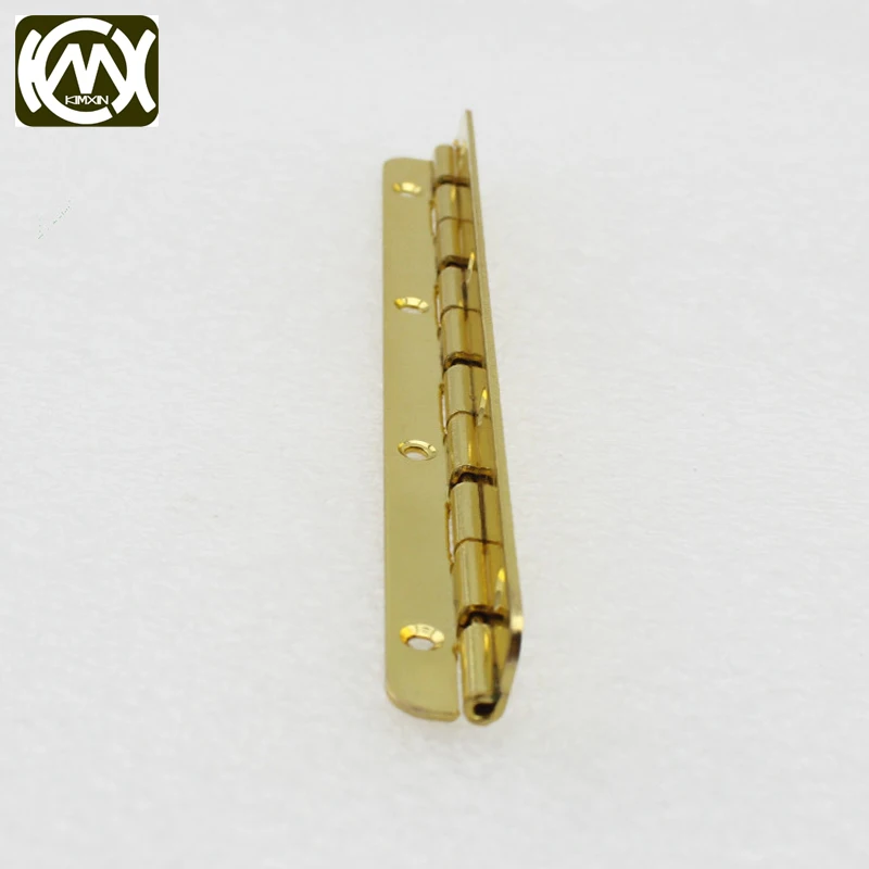 KIMXIN Hardware factory 10pcs a bag of 125mm long Plane hinge jewelry box hardware Equipped with screw jewelry box hinges