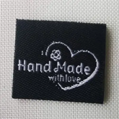 200 handmade labels in stock/clothing labels/clothing customized labels/tags/garment printed tags/Retro label