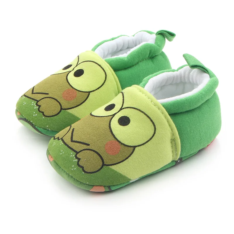 Fashion Cotton Cloth First Walker Cartoon Baby Boy Girls Shoes Bebe Toddler Moccasins Non-slip Soft Bottom Shoes