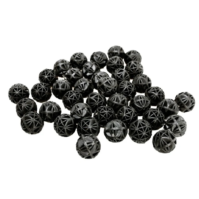 20/50/100pcs D16mm Filter Balls Aquarium Pond Reef Bio Black Fish Tank Air Pump Canister Biochemical Cotton Filter Sponge Media