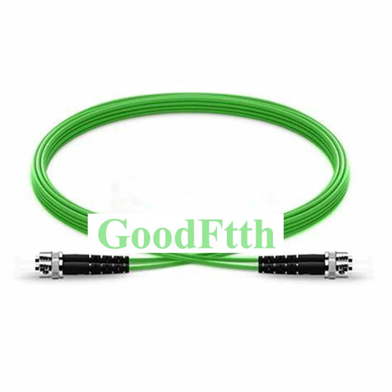 Fiber Patch Cord ST-ST OM5 Duplex GoodFtth 20m 25m 30m 35m 40m 50m 60m 70m 80m 100m 25pcs/Lot