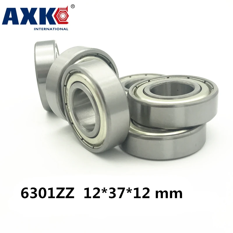 

Thrust Bearing Factory Direct Sale 6301 6301zz 6301-2z 6301z 80301 12*37*12 Mm High Quality Deep Groove Ball Bearing 10pcs/lot