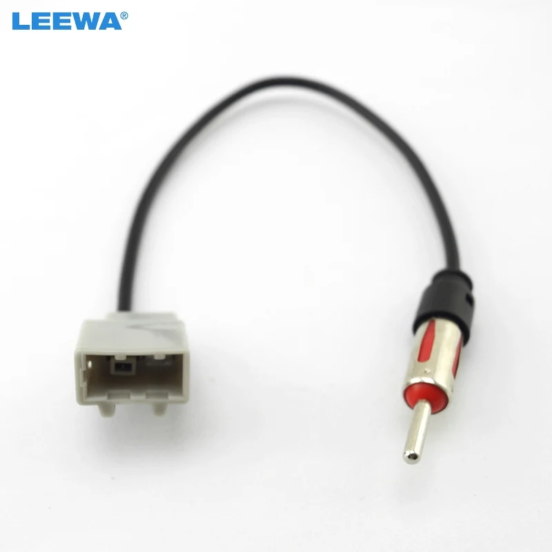 

LEEWA 10PCS Car Aftermarket Audio Radio Antenna Adapter Plug Cable for Hyundai KIA Audio Accessories Adaptor #CA2245