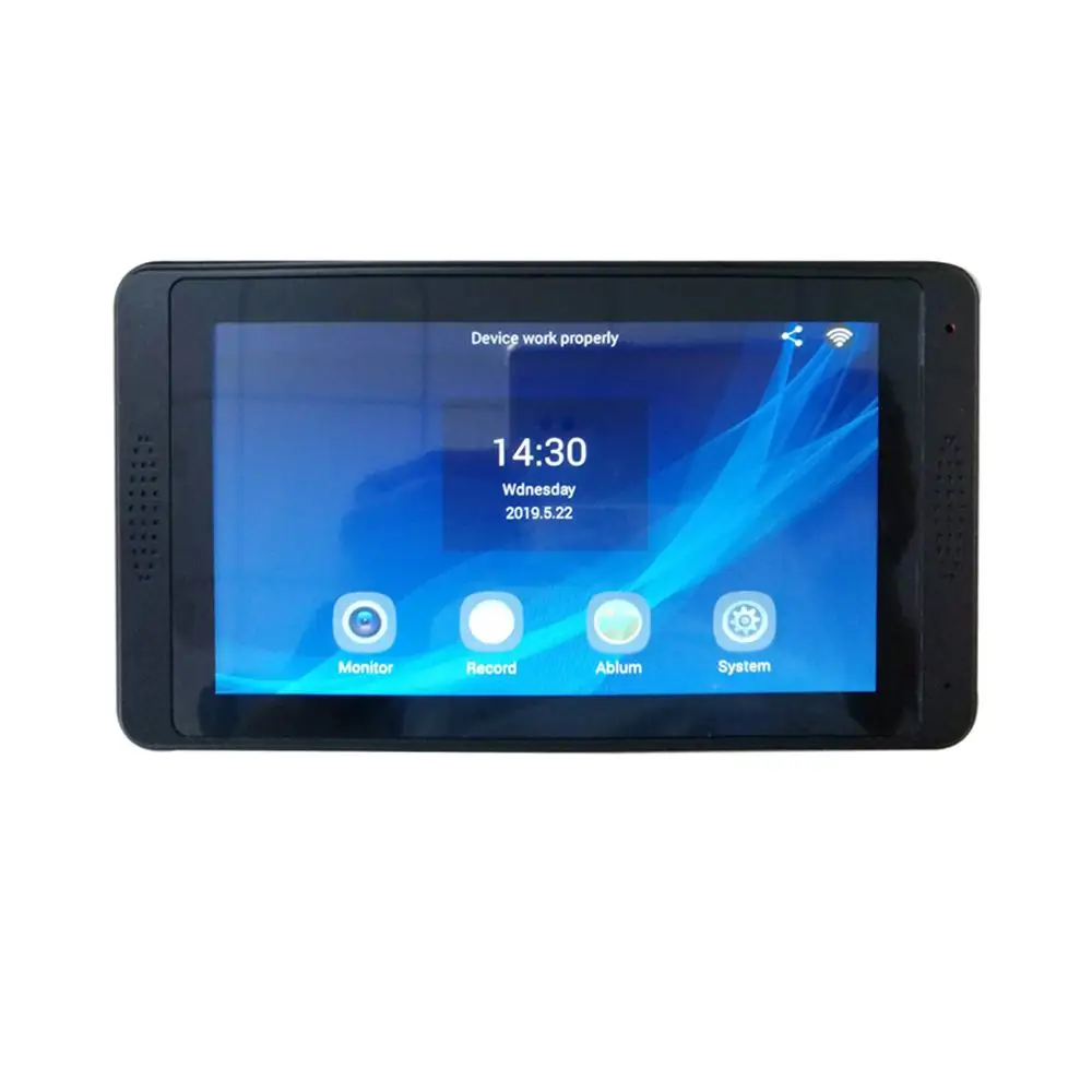 SYSD 7 Inch Wired  Tuya WiFi IP Video Door Phone Intercom System with 1080P Camera Support Remote Unlock