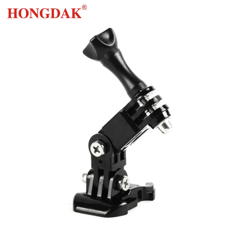 HONGDAK Gopros Phụ Kiện Máy Ảnh 3 Chiều Có Thể Điều Chỉnh Tay Quay Gắn Chân Máy Có Chân Đế