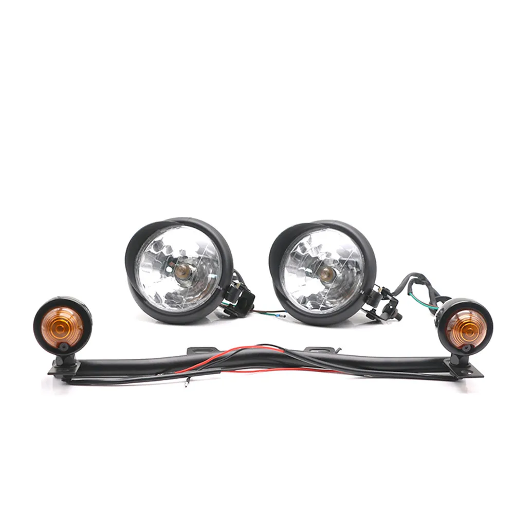 

Passing Turn Signals Fog Light Bar For Kawasaki Vulcan VN 800 900 1500 1600 1700/Honda Shadow Ace Spirit VT750 VT1100 TX 1300 C