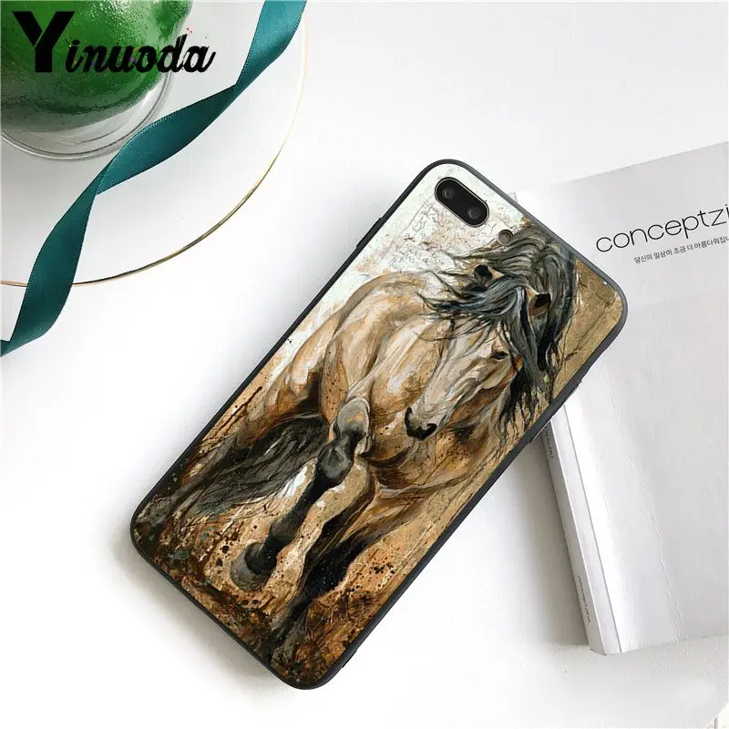 Horse Animal Printed Phone Case For iphone 12 11 Pro Max 8 7 6 6S Plus X XS MAX 5 5S SE XR Cover