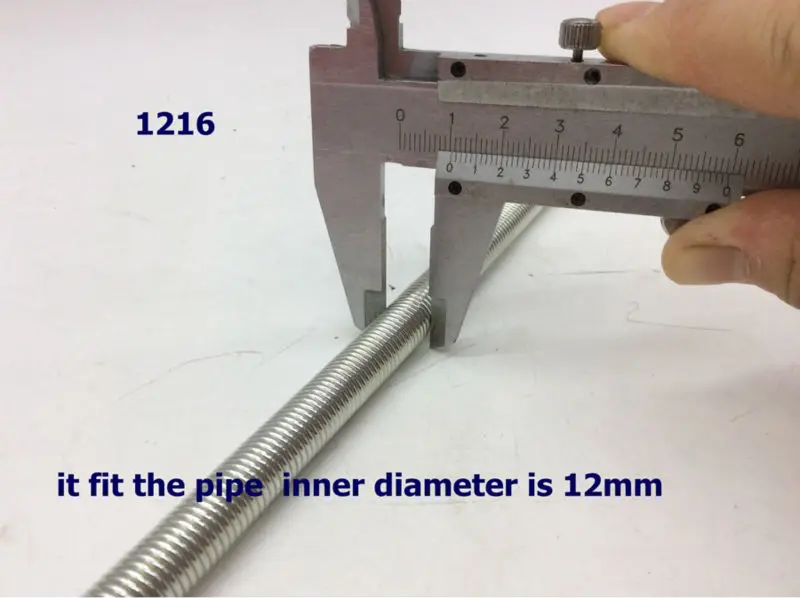 free shipping 1216 PEX-al-PEX spring, pipe spring, pipe bender, pipe bending machine, Plumbing tools, length 27cm