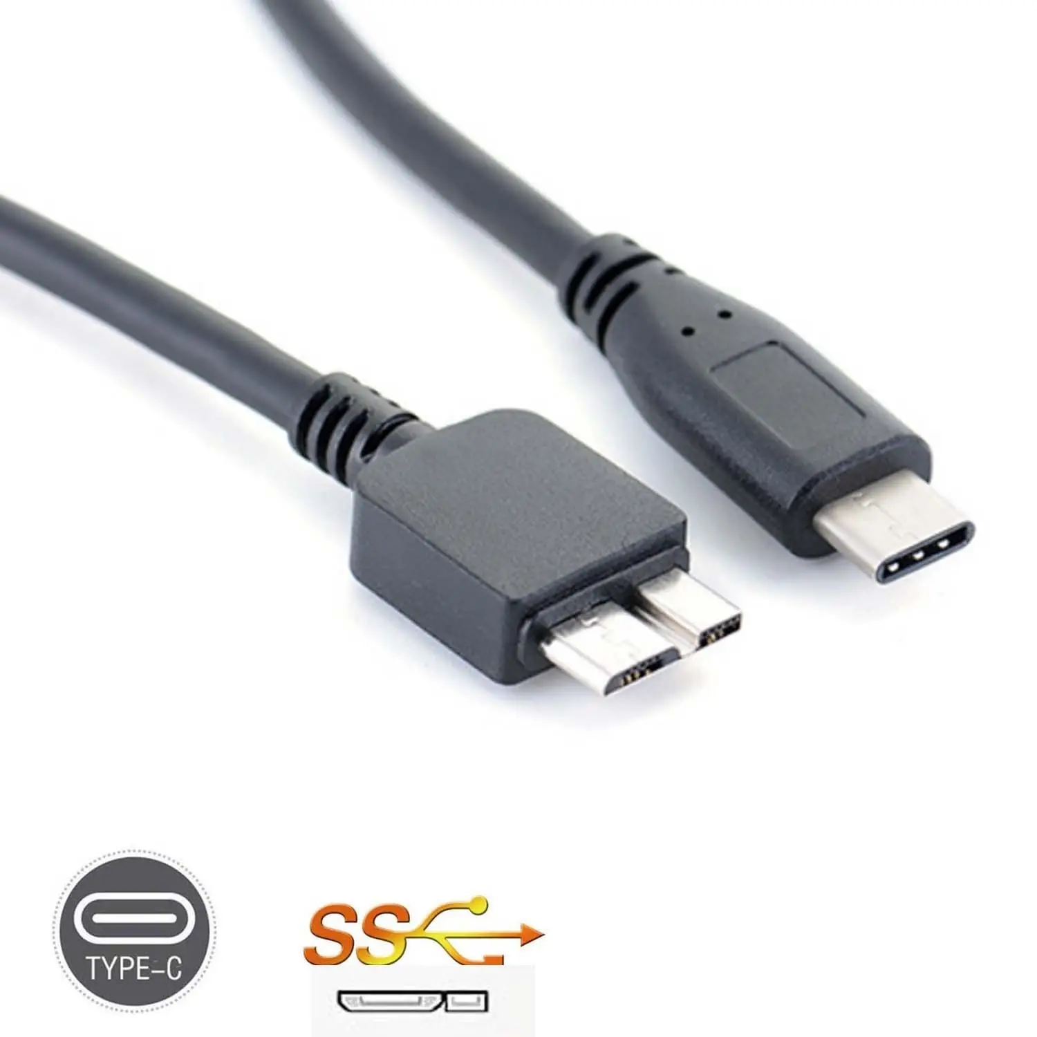 Złącze kabla USB 3.1 typu C na USB 3.0 Micro B do dysku twardego Smartfon CELL PHONE PC