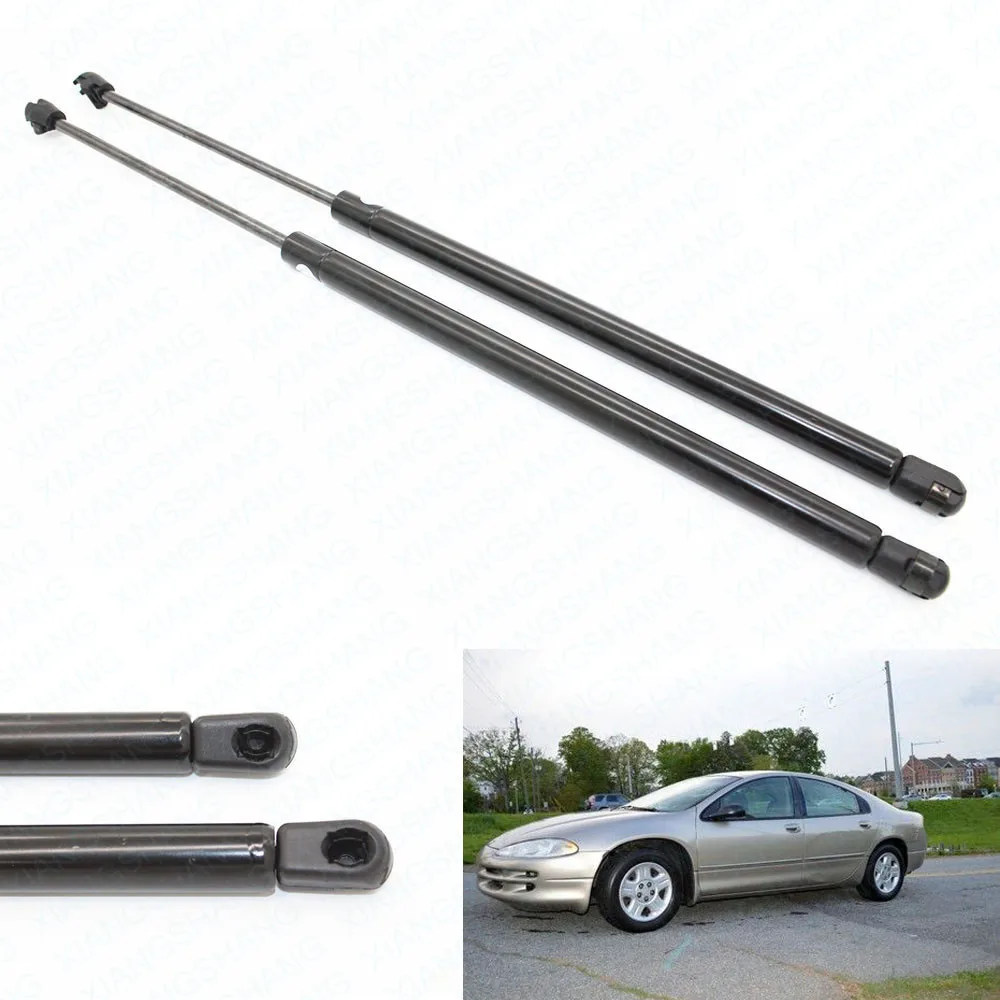 

2pcs Front Bonnet Hood Gas Charged Lift Support For 1998 1999 2000 2001 2002 2003 2004 Dodge Intrepid Sedan 21.02 inches