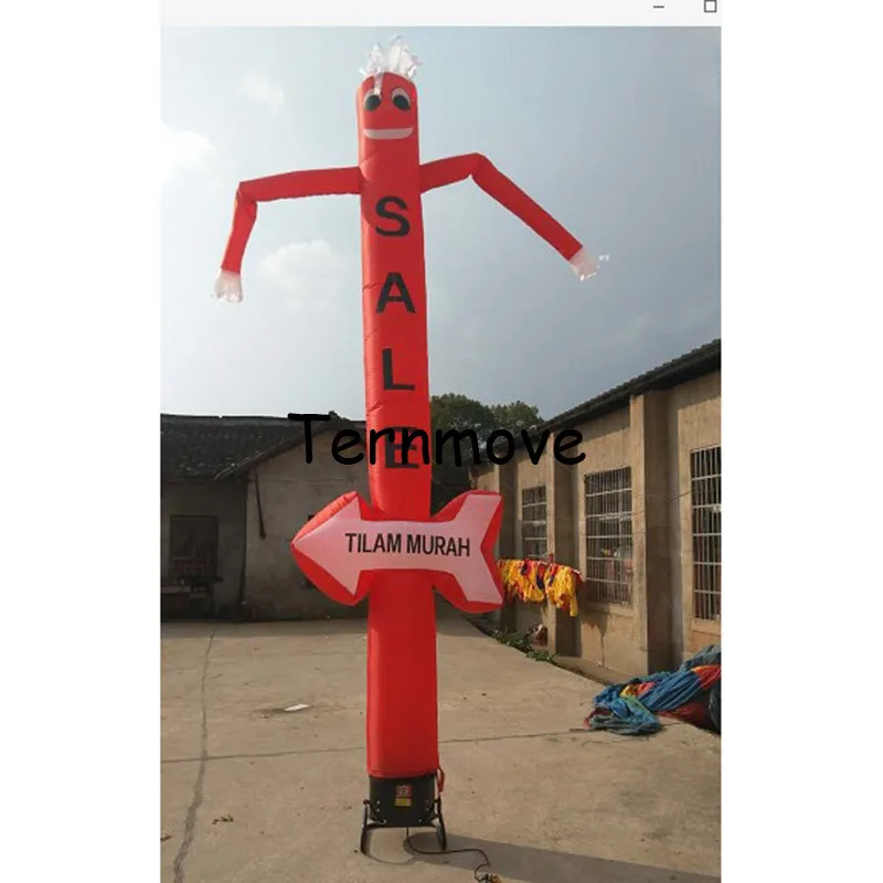 

advertise car wash inflatable sky dancer,one leg air dance puppet tube man with arrow inflatable dancing tube man