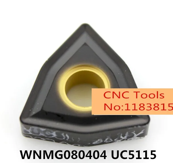 

WNMG080404 UC5115/WNMG080408 UC5115, твердосплавная вставка для токарного держателя инструмента, ЧПУ, машина, Расточная планка