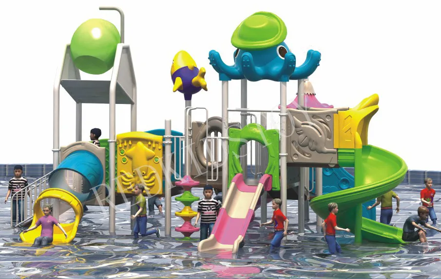 Premium Quality Custom-made Children Water Play Equipment For Swimming Pool HZ-SSI004