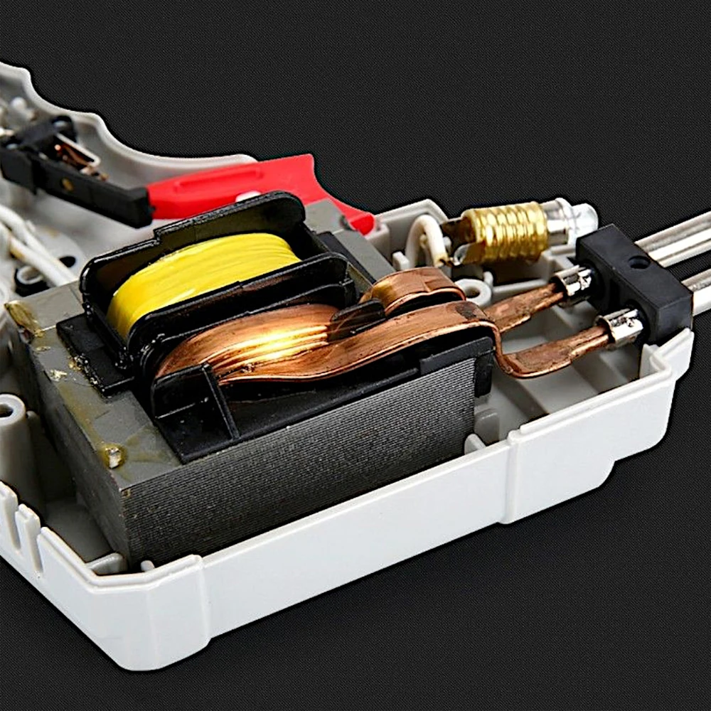 ไฟฟ้า Soldering Iron Gun ปืนความร้อนมือเชื่อมโลหะเครื่องมือบัดกรีลวดเชื่อมซ่อมเครื่องมือ Kit EU 220V 100W ใหม่