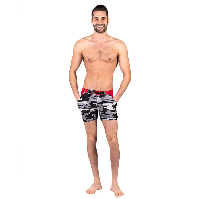 Taddlee Brand Swimwear Men Swimsuits Sexy Camo Swim Boxer Trunks Pockets Short Surfing Board Shorts Quick Drying Bathing Suits