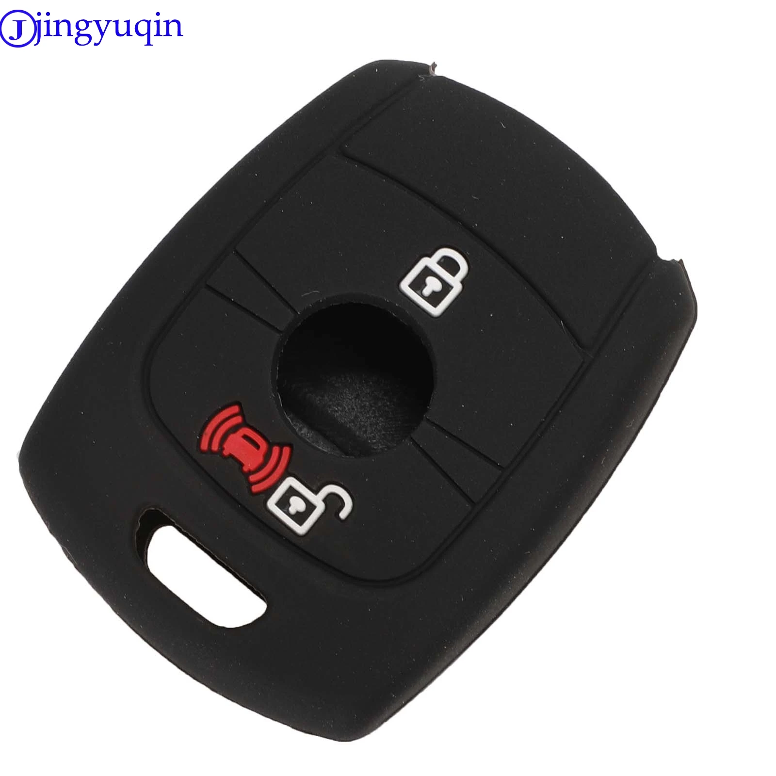 jingyuqin Remote 2B Car Key Case Silicone For SSANGYONG ACTYON KYRON REXTON Holder