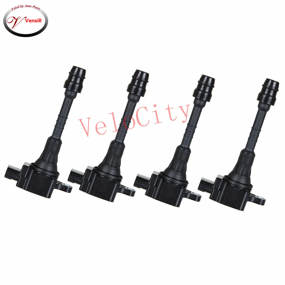 Set Of 4 PCS Ignition Coil For 2002-2006 Sentra 1.8L Part No# 22448-6N015 22448-6N011