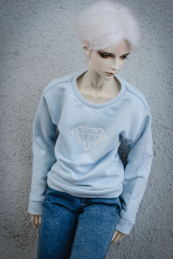 1/4 1/3 scale BJD Sweatshirt T-shirt Top for BJD/SD MSD SD13 Girl SSDF Uncle clothes Not included doll and other accessory E2378