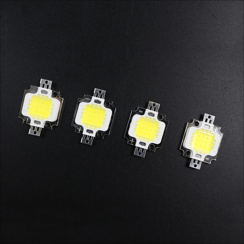 10w COB LED Chips DC 9V-12V Integrated Source SMD For Floodlight Spotlight Warm White /White outdoor lighting