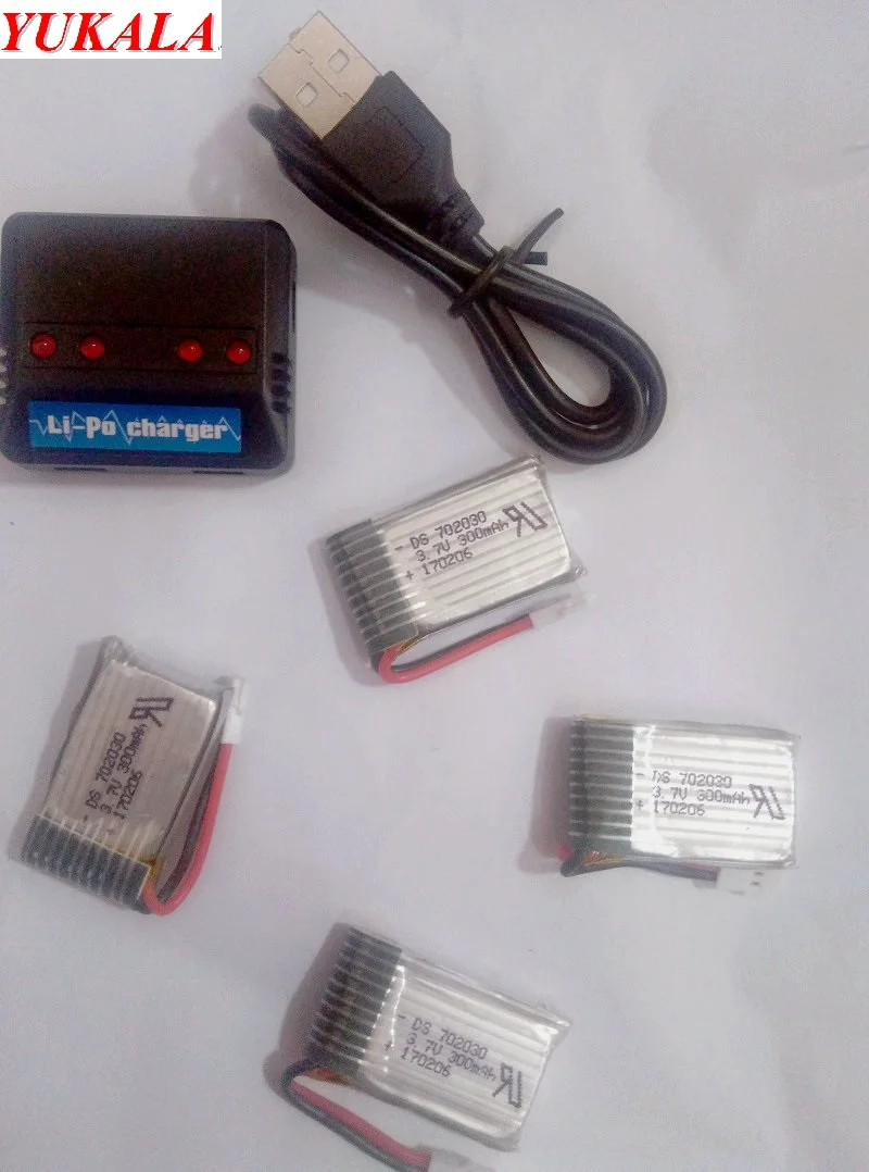 U816 U816A U830  F180 3.7V 300mah Li-polymer battery*4pcs+4 in1 charger box 5pcs/lot