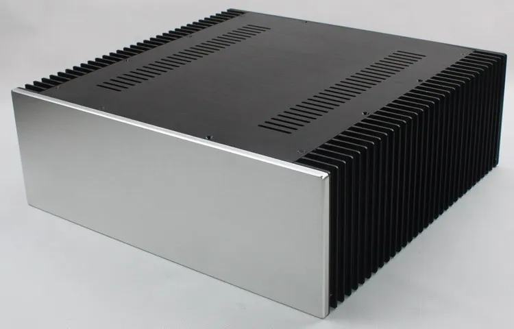 WA68 Aluminum enclosure Preamp chassis Power amplifier case/box size 412*430*150mm