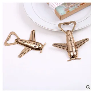 PASAYIONE European Airplane Bottle Opener Travel Wedding Favors and Gift Destapador De Botellas Party Bridal Shower Souvenirs