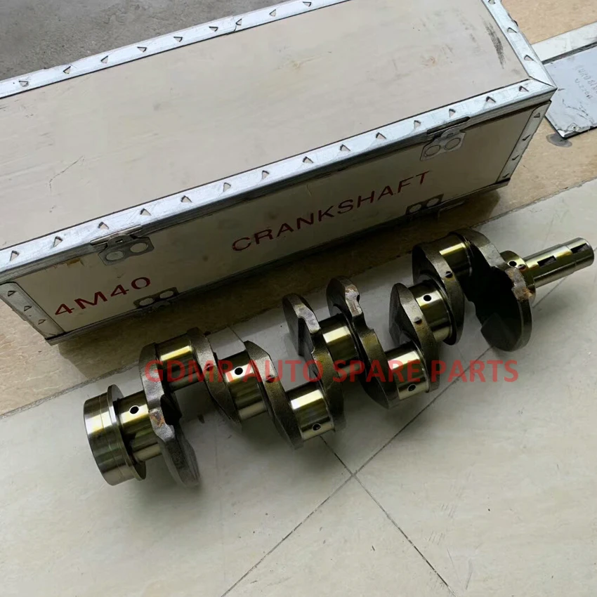 Engine parts 4M40 Crankshaft for Mitsubishi Pajero GLS GLX Montero GLS GLX canter 2835cc 2.8D 8V