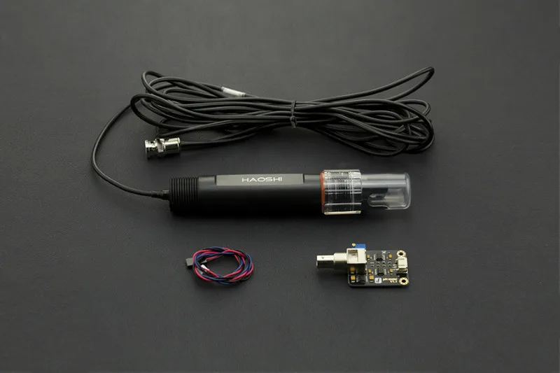 Arduino pH sensor probe electrode testing meter kit with industrial probe Compatible with Arduino LattePanda
