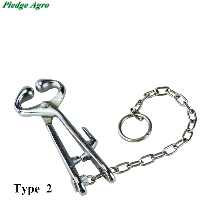 Bovine Farm Equipment Bull Cattle Nose Pliers Cow Nose Clip Piercing Drilling Tools Punch Plier Puncher Ranch Pasture Instrument