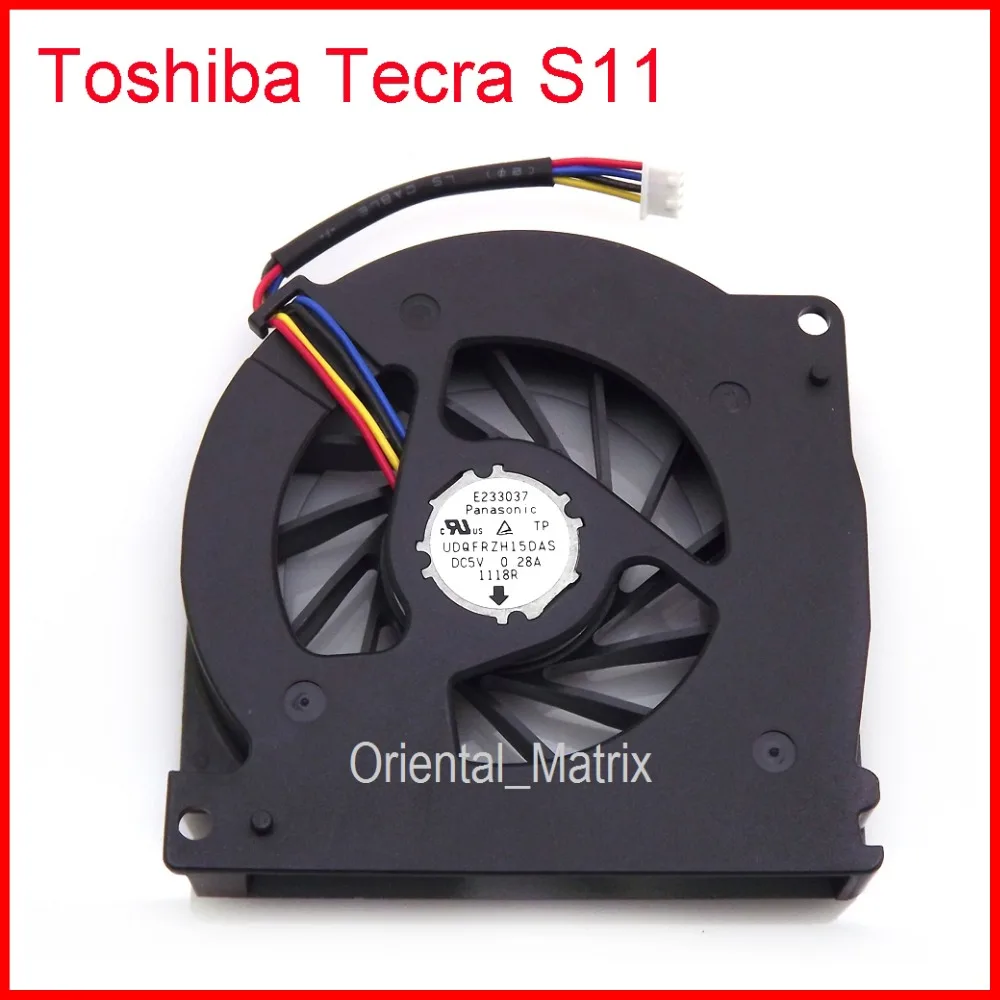 Free Shipping New UDQFRZH15DAS DC5V 0.28A For Toshiba Tecra S11 CPU Cooler Cooling Fan