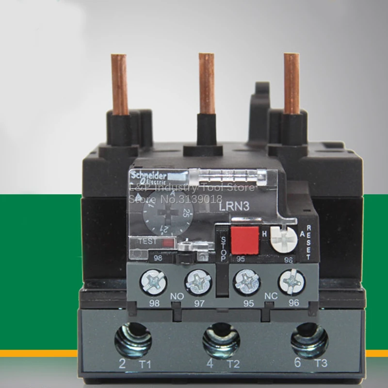 

Original Electric Schneider AC Contactor Easy TeSys Protect LRE322N 17-25A LRN322N Thermal Overload Relay Wall Contacts LC1N