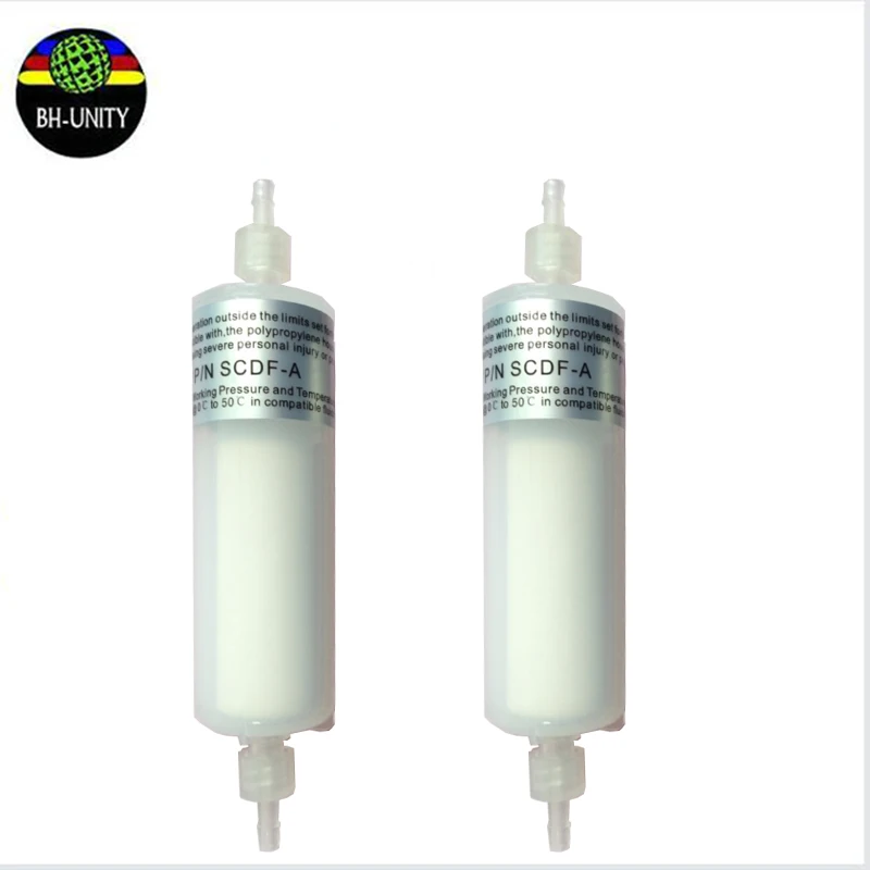 2pcs/lot 5um 80mm A type printer ink filter straight Long filter for eco solvent printing machine