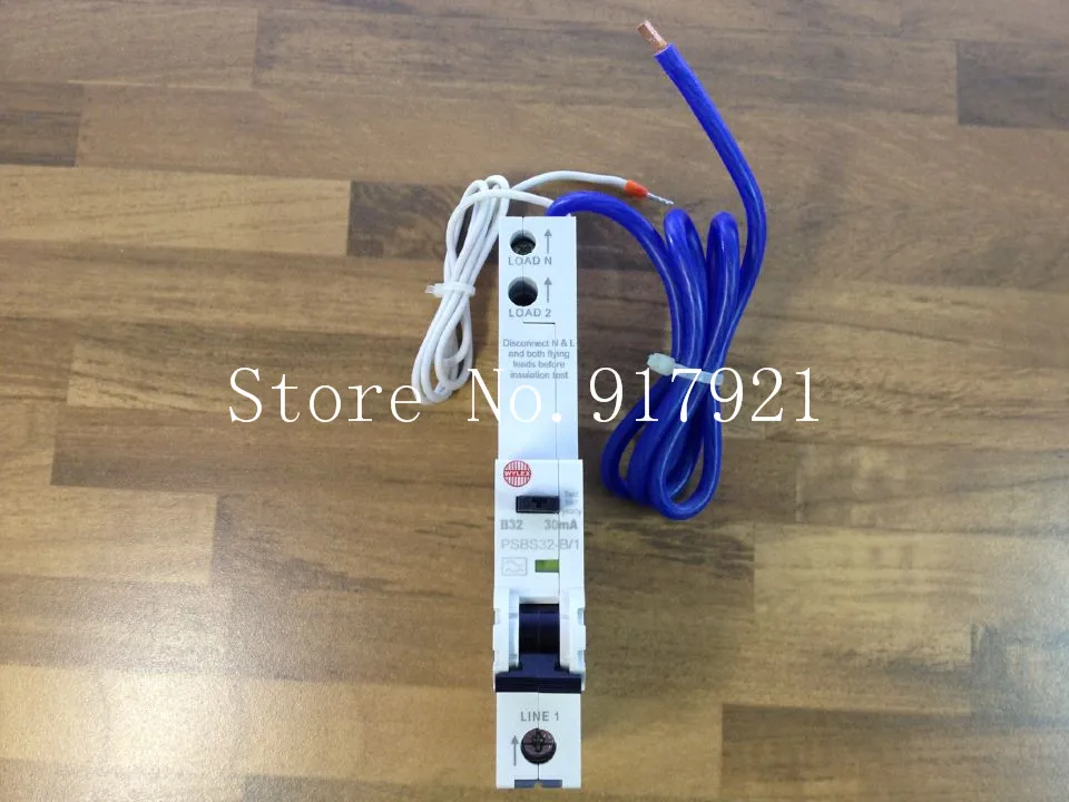 

[ZOB] The German WYLEX PSBS32-B/1 leakage protector compact leakage protection switch 30MA 1P32A imported --5pcs/lot