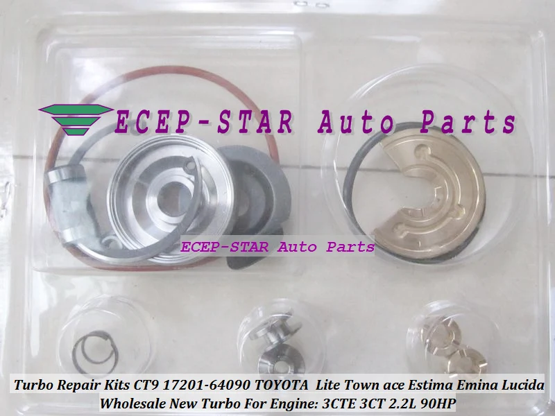 Turbo Repair Kits rebuild kit CT9 17201-64090 For TOYOTA HIACE HILUX Lite Ace LiteAce Town Ace TOWNACE 1993-96 3CT 3C-T 2.2L