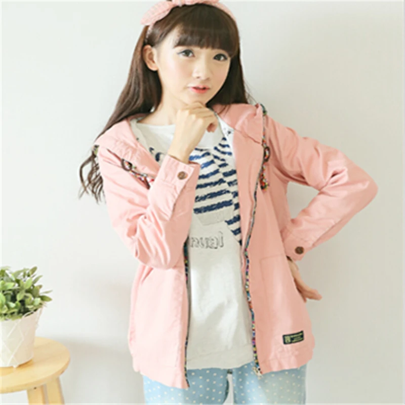 

Autumn Women Coat Cotton Solid Vintage Embroidery Veste Femme Long Sleeve Wide-Waisted Casual Womens Jackets And Coats JK318