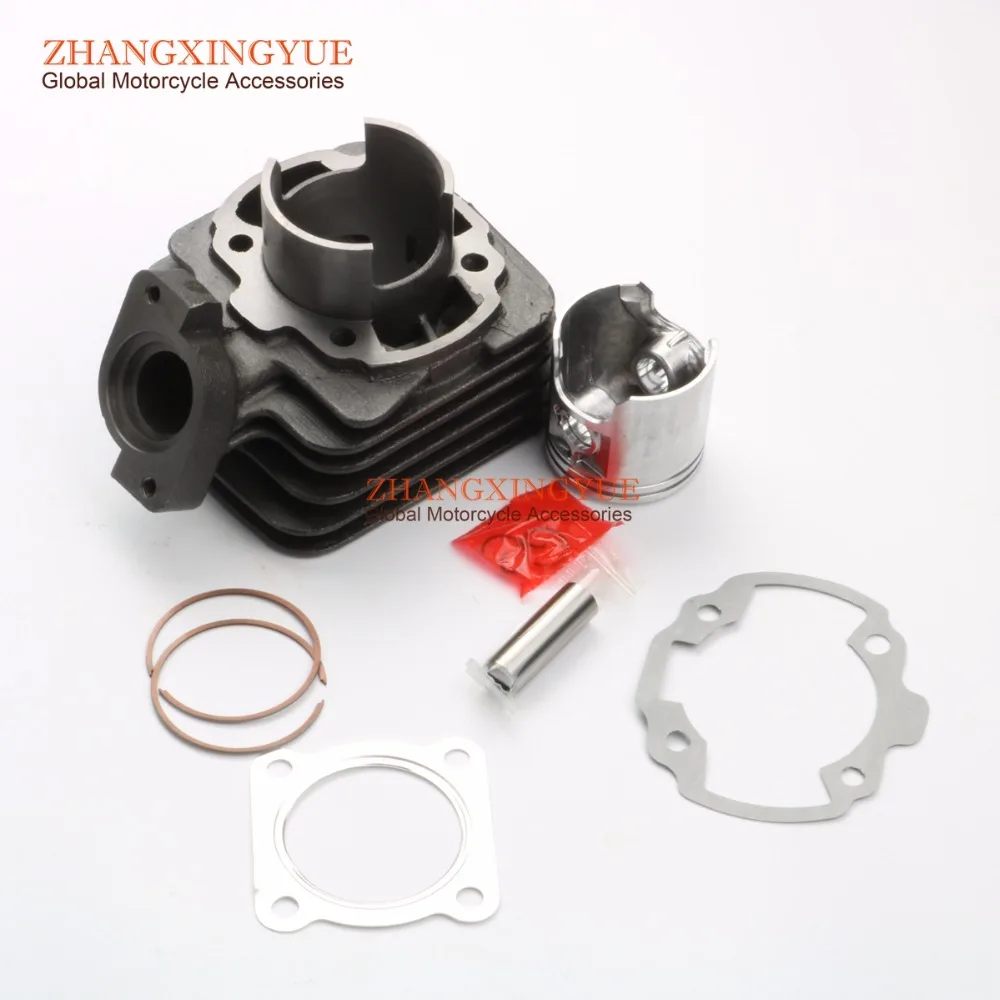 70cc Big Bore Cylinder Barrel Kit for PEUGEOT Speedake Squab SV 50 TKR Furious R10 R12 TKR Furious Trekker Road 50cc 47mm/12mm