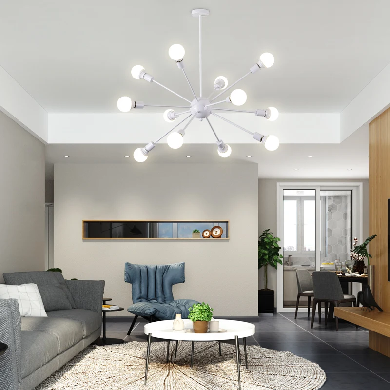 Modern LED Ceiling Chandelier Lighting Living Room Bedroom Chandeliers Lustre Led Chandelier Modern Hanging Chandeliers