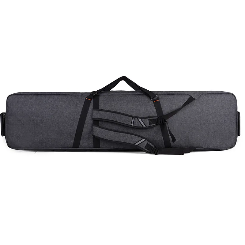 Professional 88 key keyboard electronic organ bag backpack protable soft gig shoulders/with rolle synthesizer package case cover