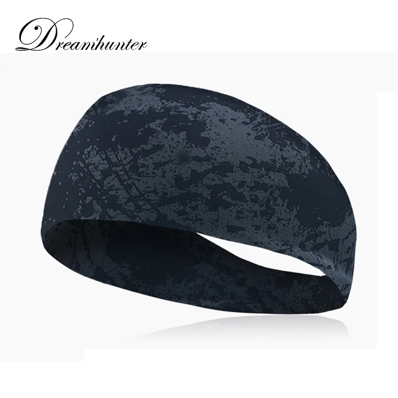 Unisex Men Women Sports Headband Stretch Sweat Headband Sport Running Yoga Exercise Sweatband Gym Absorbent Hairband image 4