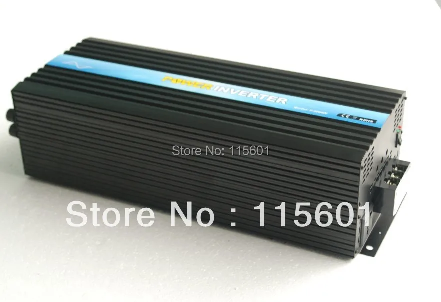 2014 New 6000W DC 12V/24V/48V TO AC 100V/110V/120V 220V/230V/240V Pure Sine Wave Power Inverter MAILI Brand