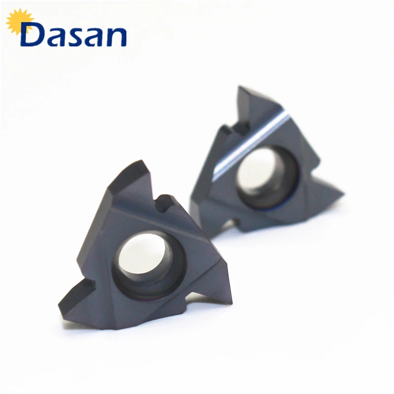 10 pcs 16ER AG60 DM20 16IR AG60 DM20 ภายนอกภายในคาร์ไบด์ thread turning inserts เครื่องจักรกลปลายมีดคุณภาพสูง