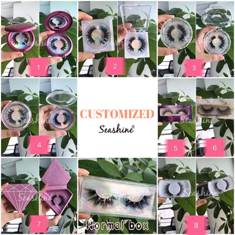 3D Strips Mink Lashes OEM Boxes Wholesale Price Collect Luxuey Mink Eyelashes Message me get Lower Price & Free Shipping