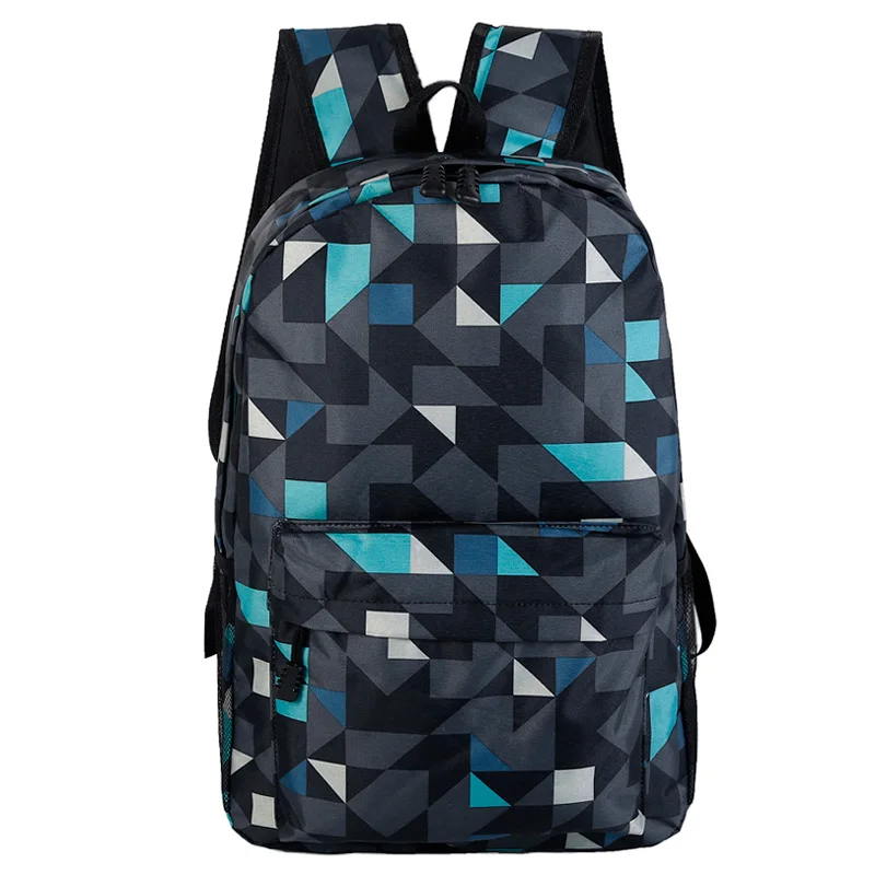 Blank Custom Add Name Logo Letter number Customized Boy Girl School bag Women Bagpack Teenagers Canvas Men Student Backpack