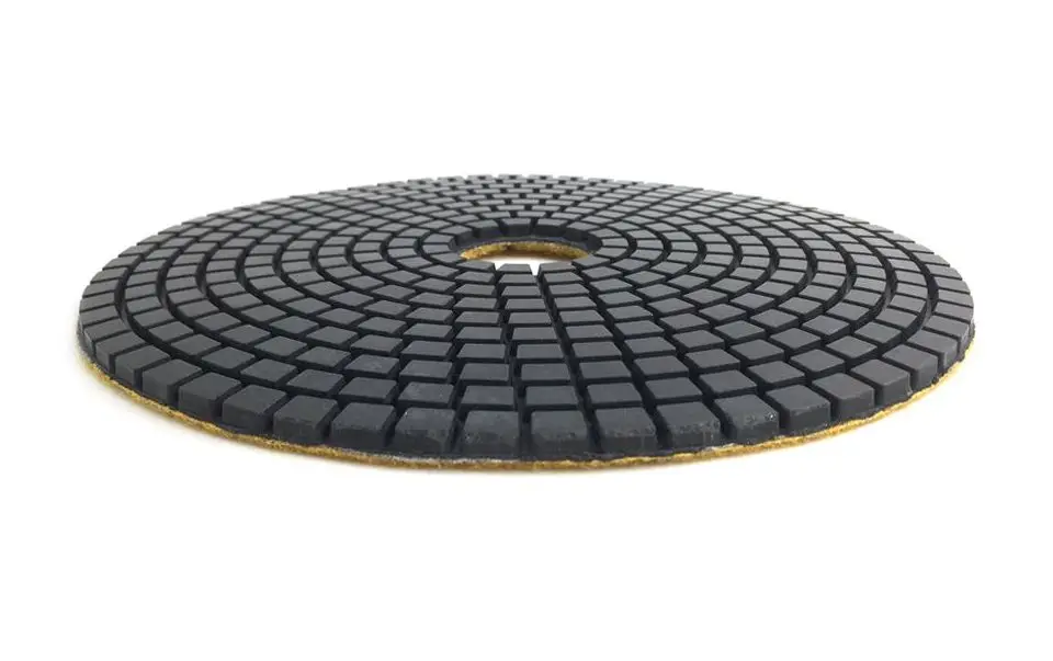 9 Zoll Nass-Diamant-Polierscheiben 220mm Scharfe Verschleißfeste Diamantscheibe für Granit Marmor Beton Terrazzo Bodenrenovierung – Detail 6