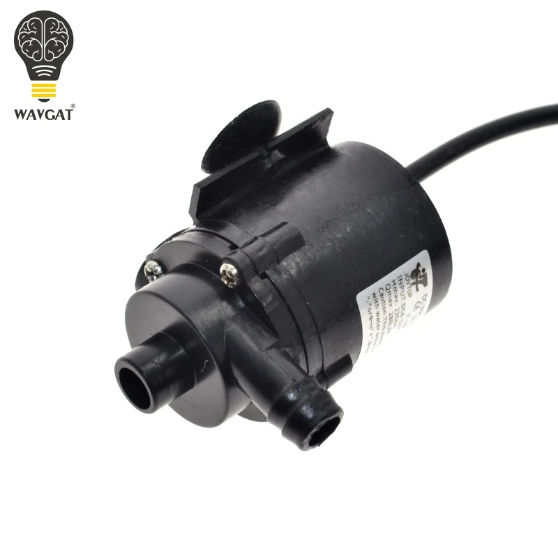 WAVGAT 6V 12V DC Brushless Small Water Pump Motor Pump DIY Hardware Pump Tools 1.8M 280L/H