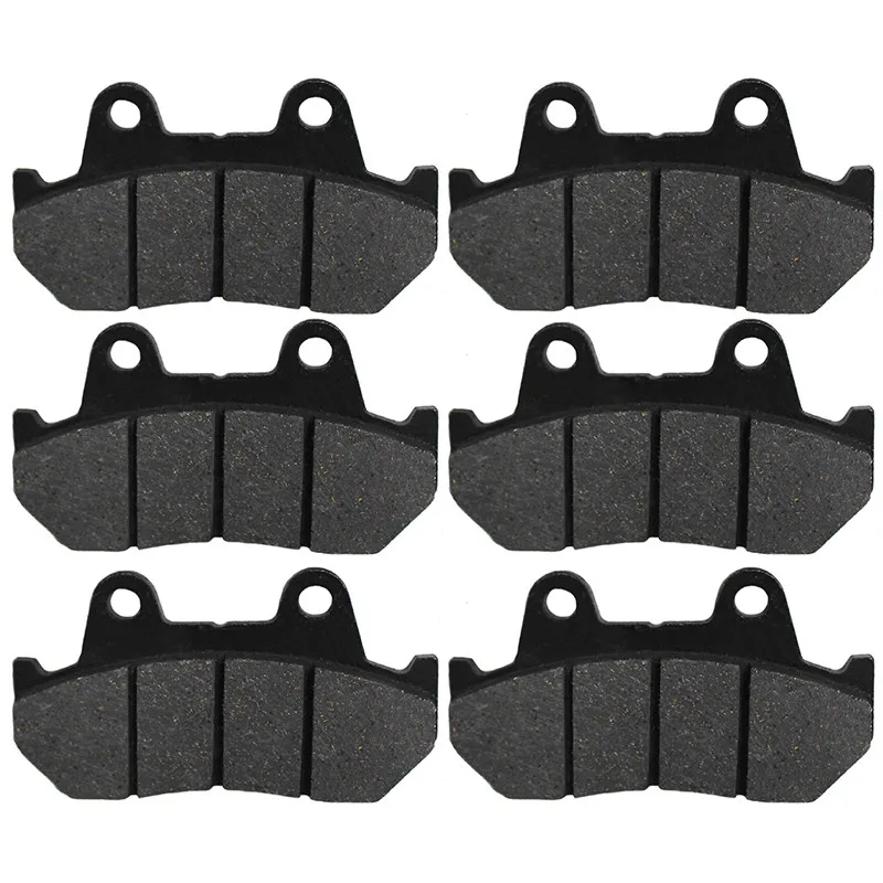 Motorcycle Front and Rear Brake Pads for HONDA GL1100 GL 1100 Goldwing 1982 1983 VF 1100 Magna Sabre 1983-1986