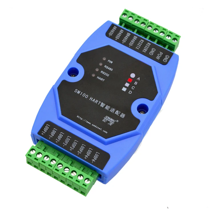 HART protocol converter HART turn RS485 to 232HART to MODBUS (SM100-B)