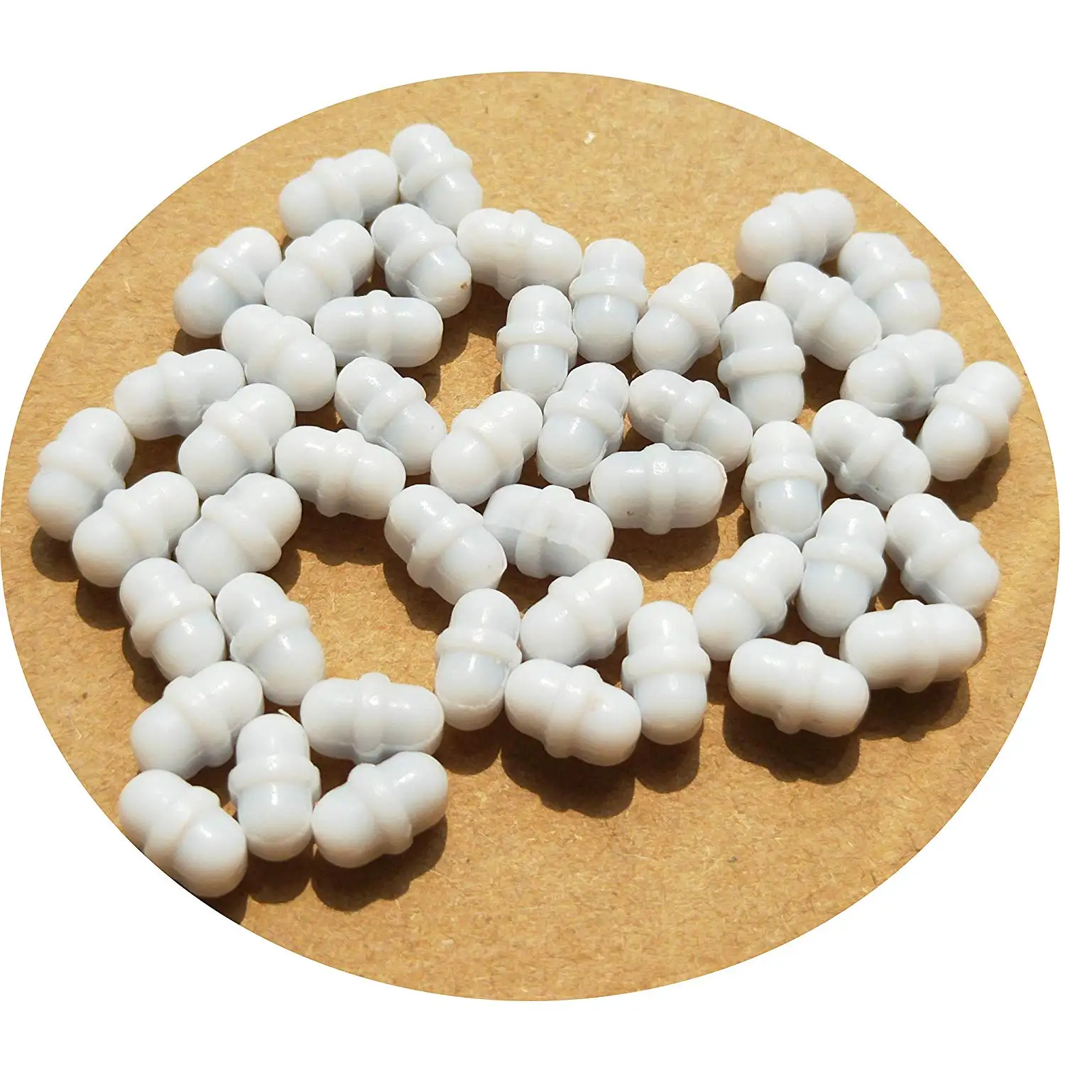 B4x8mm Magnetic Stirrer Stir Bar PTFE Magnetic Mixer Stir Bars (Diameter 4mm , Length 8mm) , Cylindrical With Ring , 10PCS